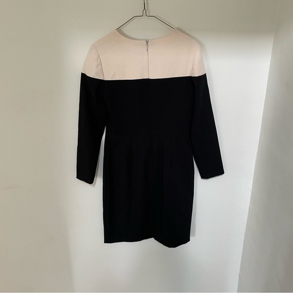 Black Halo Marla Sheath Black and Cream Cocktail Dress 6 $385 - Picture 8 of 8